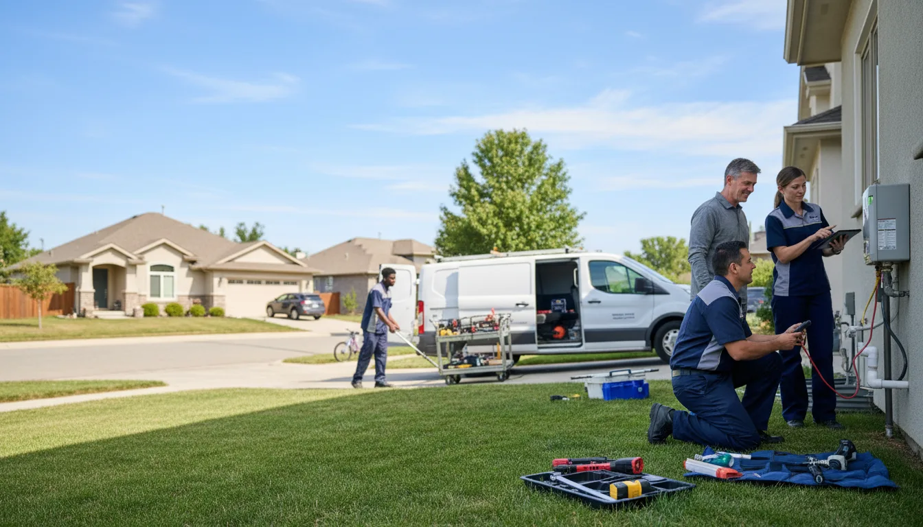 Tankless water heater service in Ceresco, MI